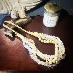 Anthropologie statement necklace